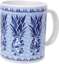 Load image into Gallery viewer, Pineapple Mosaic Ceramic Mug 11oz
