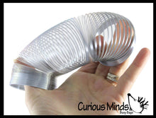 Load image into Gallery viewer, 2.4" Metal Colored Magic Spring Coil Toy -  Sensory Fidget
