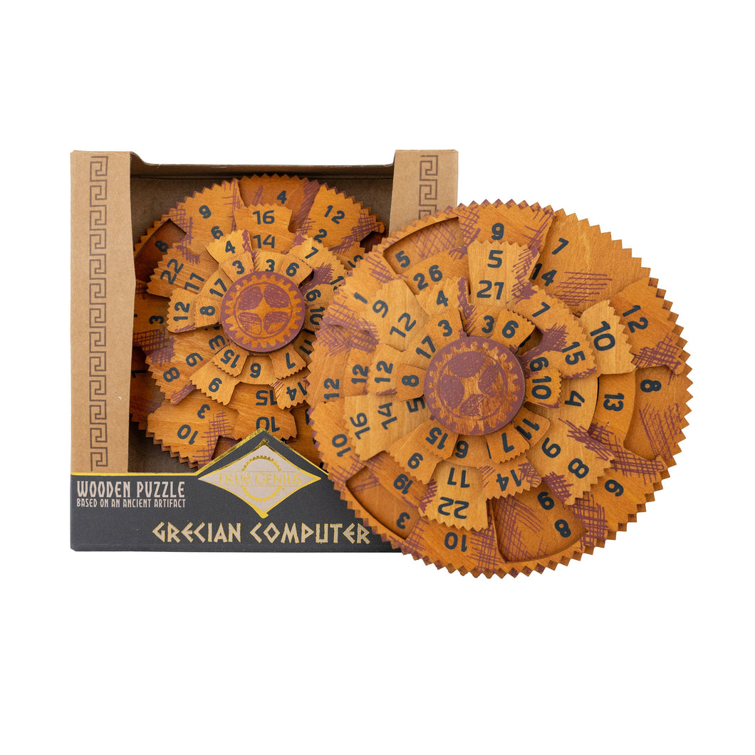 True Genius Grecian Computer Puzzle