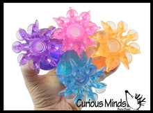 Load image into Gallery viewer, 1 Octopus Fidget Toy - Water and Glitter Filled Octopus

