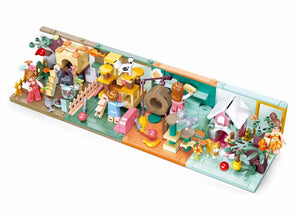 Mini Handicrafts Pets Building Brick Display Set