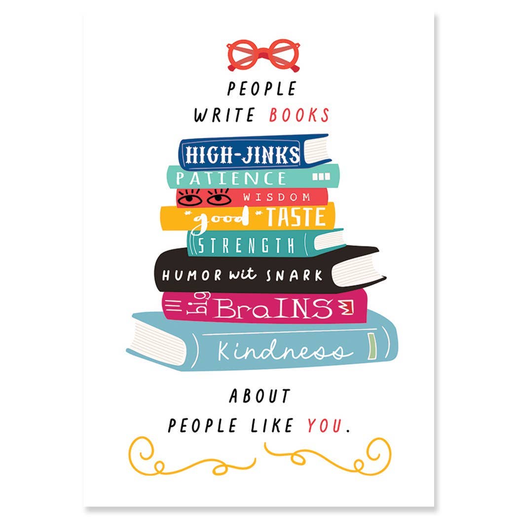 PALS BOOKS BIRTHDAY GREETING CARD 4.5 x 6.25