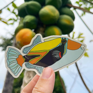Humu Fish Sticker