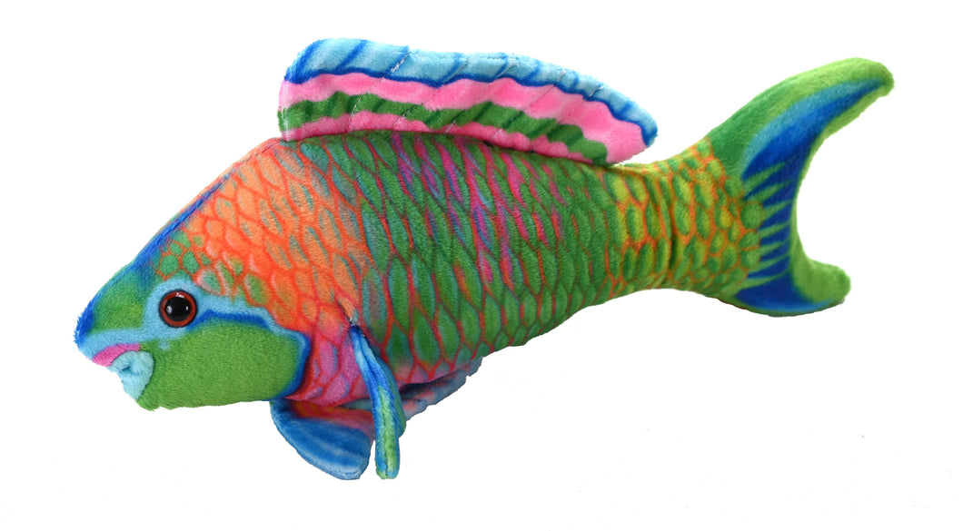 Coral Reef Parrotfish Stuffed Animal 6