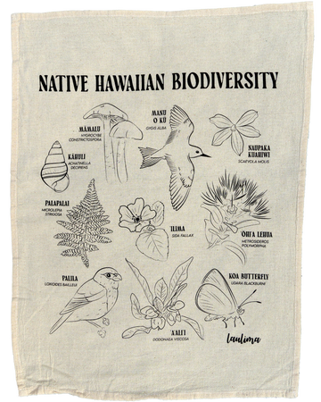 Biodiversity Tea Towel