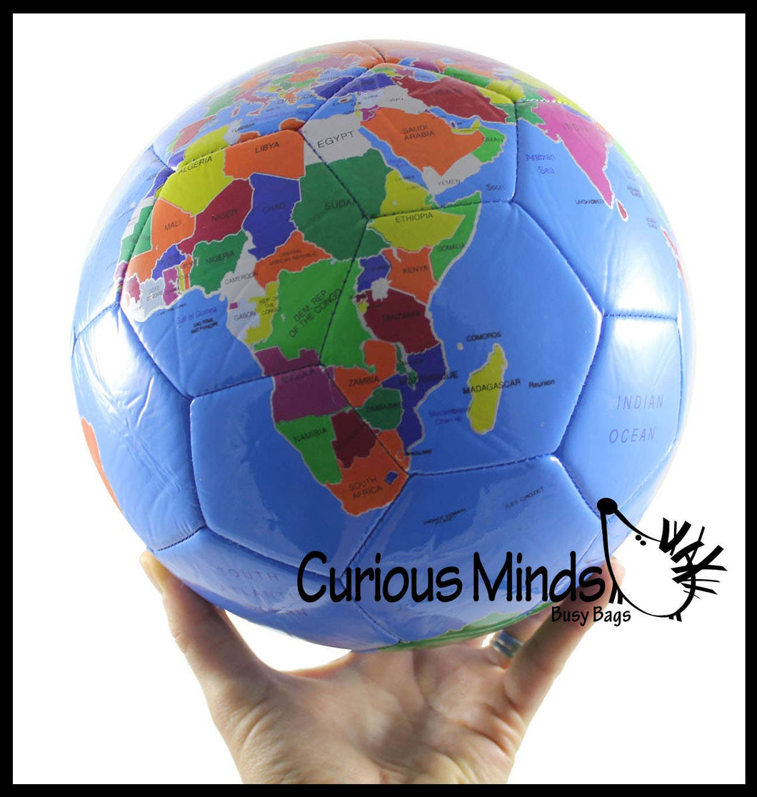 1 Earth Globe Soccer Ball - 8