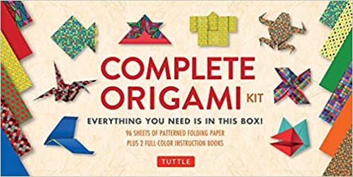 Complete Origami Kit (with 2 Origami How-to Books, 98 Papers, 30 Projects)