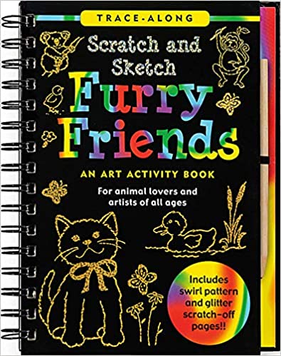 Scratch and Sketch Furry Friends: An Art Activity Book for Animal Lovers and Artists of All Ages (Scratch and Sketch) by Heather Zschock