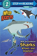 Load image into Gallery viewer, Wild Sea Creatures: Sharks, Whales and Dolphins! (Wild Kratts) (Step into Reading) by Chris and Martin Kratt
