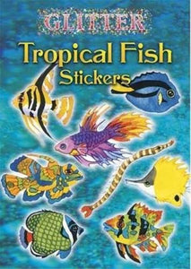Little Activity Books Glitter Tropical Fish Stickers by Nina Barbaresi