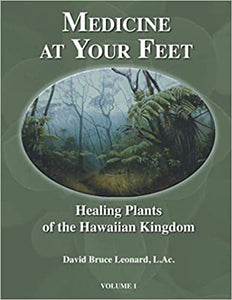 Medicine at Your Feet: Healing Plants of the Hawaiian Kingdom (Volume 1) by David Bruce Leonard