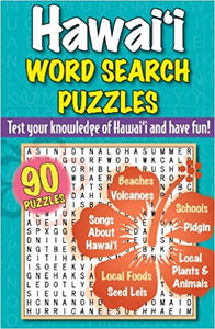 Hawaii Word Search Puzzles