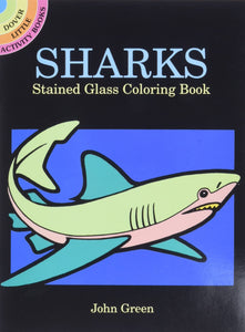 Little Activity Books Sharks Stained Glass by John Green