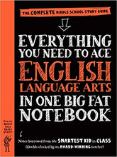 Load image into Gallery viewer, Big Fat Notebook - Everything You Need to Ace English Language Arts in One Big Fat Notebook edited by Jen Haberling
