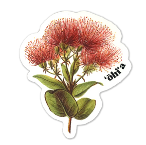ʻŌhiʻa Sticker